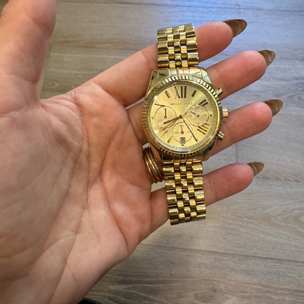Michael Kors gold watch